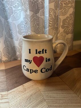 Vintage I left my ❤️ in Cape Cod Ceramic Mug